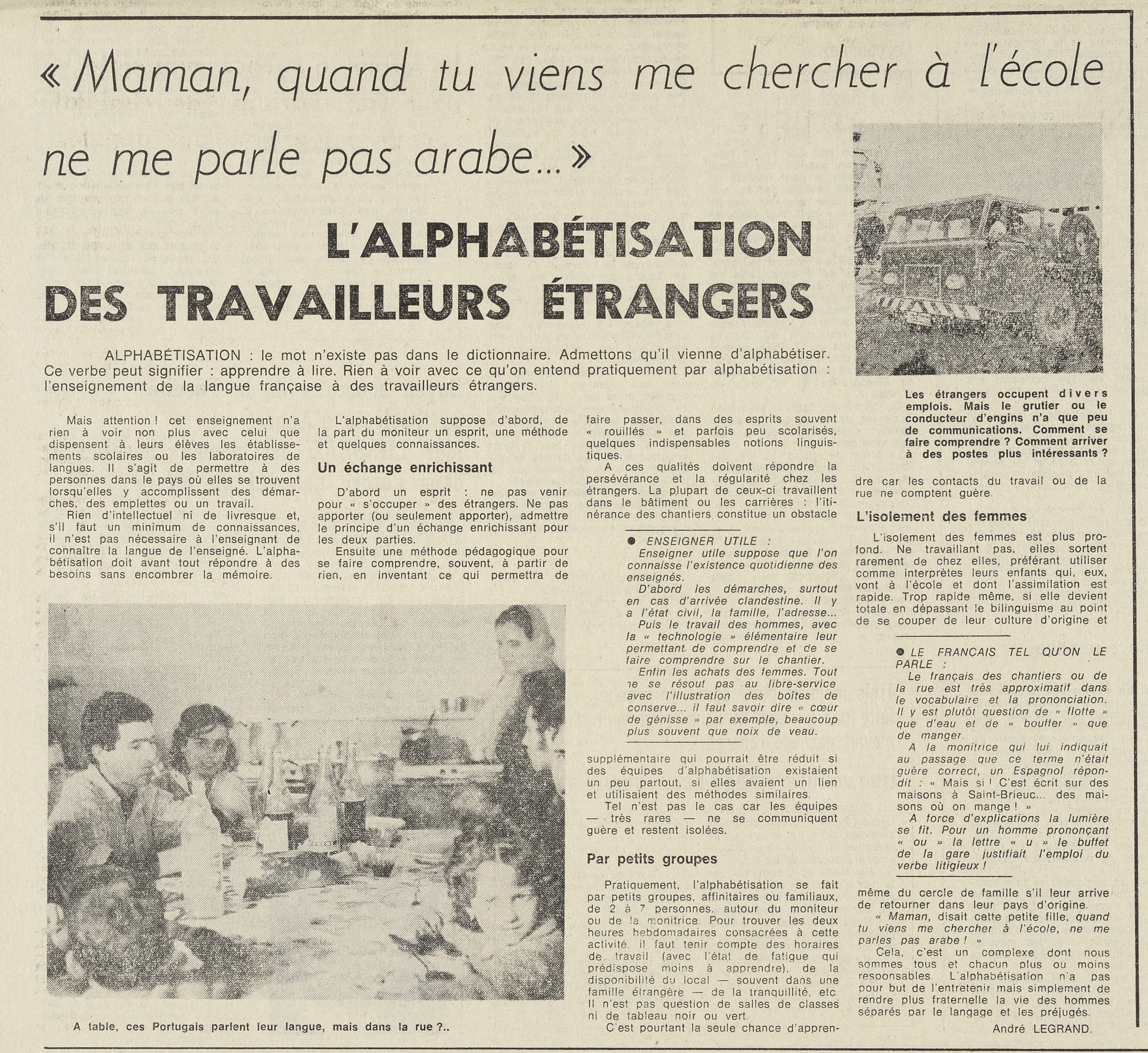 Ouest France - 8 décembre 1970